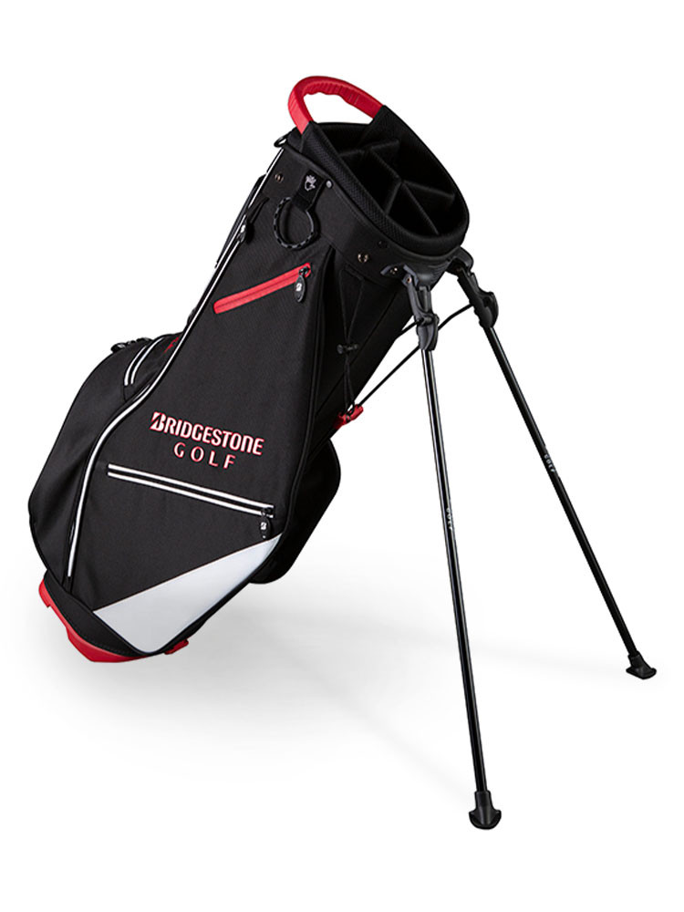 Bridgestone Lightweight Stand Bag Black GolfBox